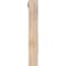Ekena Millwork Funston Block Smooth Bracket w/ Offset Brace, Douglas Fir, 3 1/2"W x 16"D x 24"H BKT0402X16X24FST05SDF - alternate 2